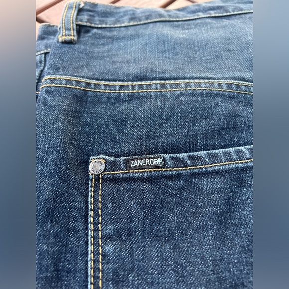 Zanerobe Dark Blue Men's Jeans - Low Blow Denim - Picture 4 of 10